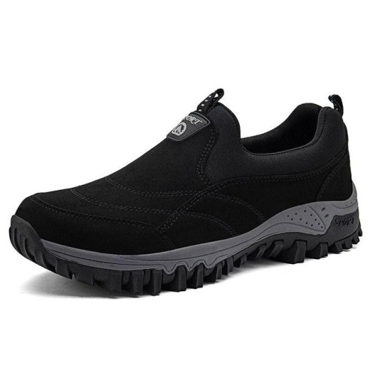 Fashion Outdoor Men Hiking Shoes Unisex Breathable Casual Sneakers Slip-On Women Non-Slip Soft Walking Shoes Size 37-46