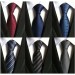 Weishang Lot 6 Pcs Classic Men's Silk Tie Necktie Woven Jacquard Neck Ties